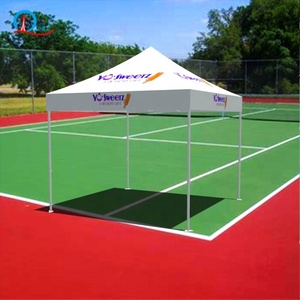 ヘビーデューティー<span class=keywords><strong>3</strong></span> * 350mm六角アルミニウム合金フレームキャノピーテント染料昇華防水ルーフトレードショーキャノピーテント - Product Image 4