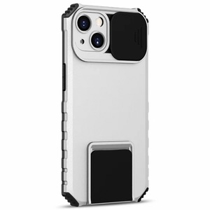 Custodia per telefono antiurto per PC stabile <span class=keywords><strong>a</strong></span> mani libere di vendita calda per iphone 14 13 pro max con supporto e protezione della fotocamera dell'obiettivo - Product Image 1