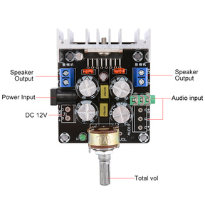 TDA7377 Amplificateur domestique de puissance 15Wx2 Mini <span class=keywords><strong>ampli</strong></span> audio stéréo <span class=keywords><strong>DIY</strong></span> Bookshelf Sound Music Speaker Amplifier avec contrôle de la tonalité - Product Image 5
