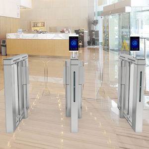 Facial <strong>Recognition</strong> Swing Gate Flap Turnstile Barrier Gate Pedestrian Access Control <strong>System</strong> - Product Image 4