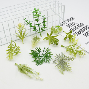 Plantes aquatiques artificielles Dongchen Crafts, verdure en plastique pour la décoration de mariage, décoration extérieure, style pastoral, fabrication de fleurs - Product Image 1