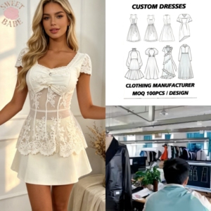 เสื้อครอปแขนระบาย คอเหลี่ยม ทรงเข้ารูป สำหรับผู้หญิง สไตล์หรูหรา ลำลอง ใส่ได้ทุกวัน ออกเดท ทำงาน ปาร์ตี้ ท่องเที่ยวกลางแจ้ง - Product Image 1