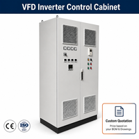 Panel de Control de Motor, Gabinete de Control de Bomba VFD, Suministro de Agua a Presión Constante, Controles Industriales PID
