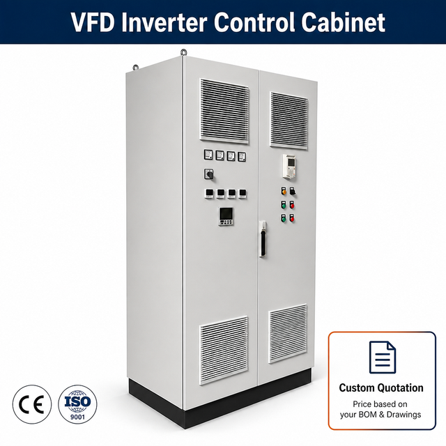 Motor Control Panel VFD Pump Control Cabinet Constant Pressure Water Supply PID Industrial Controls