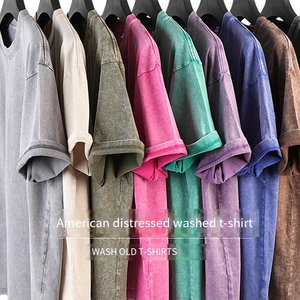 Camiseta de Algodón con Logotipo Personalizado al por Mayor, Cuello Redondo, Manga Corta, Lisa, Básica, Informal, Suave, Transpirable, Premium, para Hombre - Product Image 4