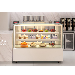 Tái sinh chất lượng cao thương mại lạnh Deli <span class=keywords><strong>Showcase</strong></span> bánh tủ lạnh hiển thị trường hợp bánh tủ lạnh hiển thị - Product Image 4