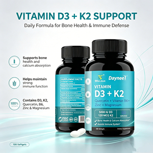 Cápsulas de gel blando con vitamina K3+D2 de Wins Town, sistema de cápsulas de gel blando para mejorar la nutrición diaria, suplemento para la salud ósea. - Product Image 5