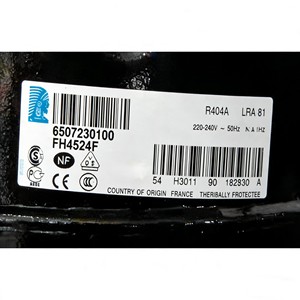 Compresseur frigorifique FH FH2511Z 220V de type scroll pour usage industriel - Product Image 3
