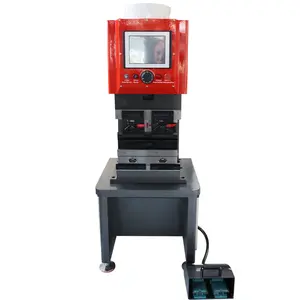 Table height 800mm Faster than hydraulic Maximum pressure 160KN 18ton Don't need to change hydraulic oil Mini Servo Press