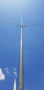 Kit de Mástil de Antena para Techo y Suelo de Alta Resistencia CTP AD6FT3-24HY, Sistema de Torre de Antena Portátil de 7.36m - Product Image 3