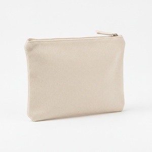 Estuche para Lápices de Lona, Grande y Plano, 30x13cm, 8oz, con Cierre, Logotipo Personalizado Impreso, para Marcadores, Arte, Clases, Escuela, Pedidos al por Mayor - Product Image 1