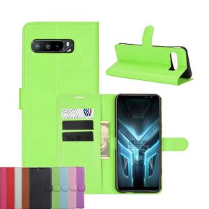 Funda abatible de cuero Pu para Asus <span class=keywords><strong>Rog</strong></span> <span class=keywords><strong>Phone</strong></span> <span class=keywords><strong>6</strong></span> 3 Lichee, billetera - Product Image 1