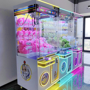 เครื่องคีบตุ๊กตาแบบกำหนดเอง ราคาโรงงาน |   เครื่องเกมเครนหยอดเหรียญพร้อมตัวรับธนบัตร ขายส่ง |   ตู้ขายตุ๊กตาของเล่นแบบหยอดเหรียญ - Product Image 2