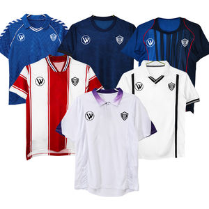 قميص كرة قدم رجالي بتصميم كلاسيكي سريع الجفاف وقابل للتنفس، ملابس كرة قدم بالجملة، قميص نادي رياضي بتصميم عتيق - Product Image 1