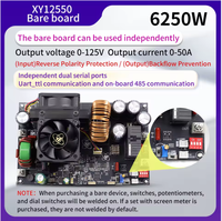 XY12550S CNC DC Alimentation régulée réglable Tension constante Module de courant constant 125V/50A/6250W True Trois générations