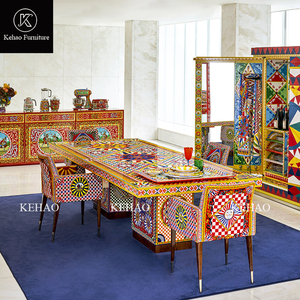 Fauteuil en tissu haut <span class=keywords><strong>de</strong></span> gamme, <span class=keywords><strong>chaise</strong></span> <span class=keywords><strong>de</strong></span> salle à manger moderne <span class=keywords><strong>de</strong></span> luxe pour villa, élément <span class=keywords><strong>de</strong></span> <span class=keywords><strong>parquet</strong></span> en mosaïque personnalisé exquis, <span class=keywords><strong>chaise</strong></span> <span class=keywords><strong>de</strong></span> salle à manger en tissu - Product Image 6