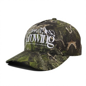 Casquette de baseball sportive à 5 panneaux, personnalisée, pour la randonnée en plein air, l'alpinisme, avec logo brodé et impression vert écran - Product Image 2