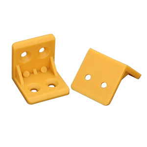Disway Plastic <b>Corner</b> <b>Brackets</b> L-Shaped Furniture Shelf Supports Wall Mount Non-Detachable Cabinet Hardware - Product Image 5