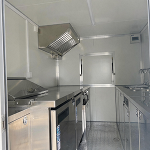Nuevo Camión de Comida Móvil Retro Moderno, Remolque de Comida de Acero Inoxidable, Lámina Galvanizada, Fibra de Vidrio y Aluminio, Venta al Por Mayor - Product Image 6