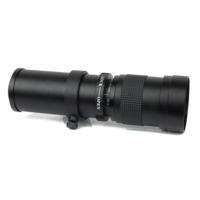 Objectif zoom téléobjectif HD 420-800 mm F/8.3 pour appareil photo reflex numérique avec revêtement antireflet, compatible OEM
