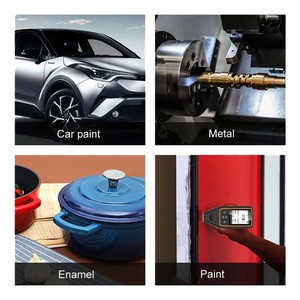 Medidor de Espesor de Revestimiento Eléctrico SNDWAY SW-6310A/B, 1700um, Probador de Película de Pintura para Automóviles, Micrómetro para Pintura Automotriz, Cerámica y Metal - Product Image 4