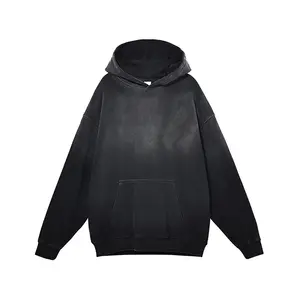 Chamas roxas Personalizado 3D Full Zip Up Puff Print Homens Impressão De Algodão Pesado Oversized Sweatshirts Mens Tamanho Grande Hoodie