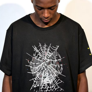 T-shirt pour homme Spader 1-1 en coton de qualité supérieure, vêtements vintage imprimés, manches courtes avec LOGO - Product Image 2