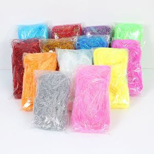 8g Colorful Raffia Grass Fillers, Shredded <b>Paper</b> for Gift Box Packaging, Cosmetic Decor, Party Favor Supplies, Bulk - Product Image 5