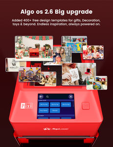 Algolaser Fabricant Routeurs CNC portables 10w 400*400mm Grande taille de sculpture <span class=keywords><strong>Kraft</strong></span> Bois Cuir Graveur découpé au laser - Product Image 5