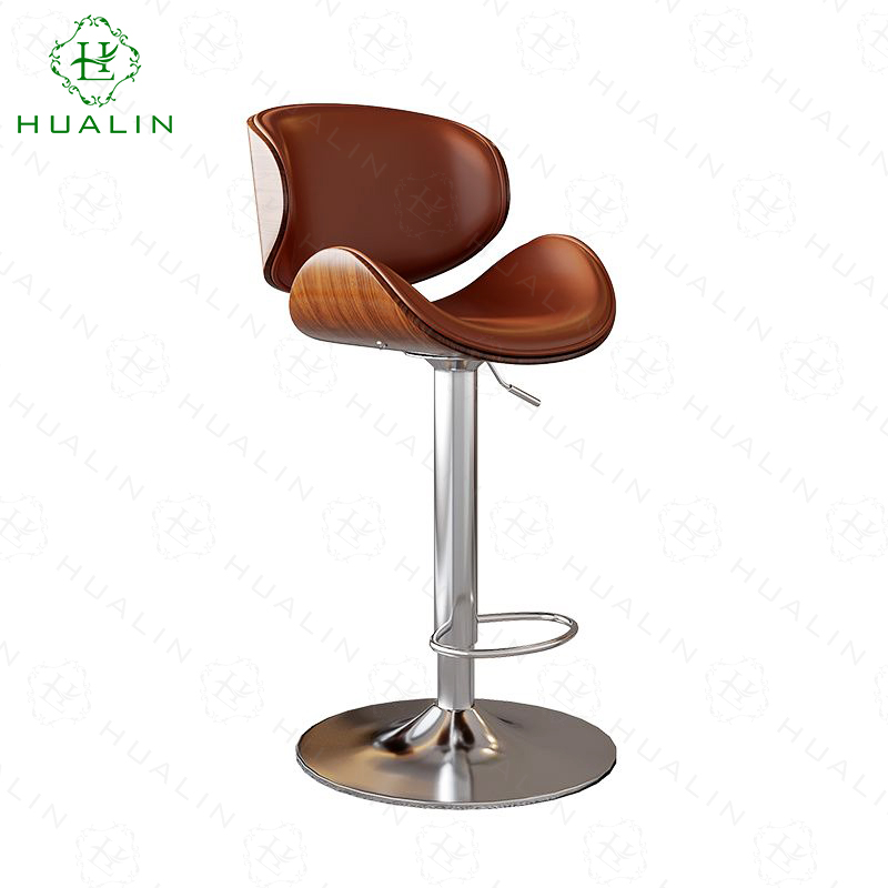 Pelle marrone + gambe argentate