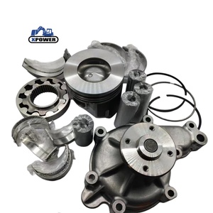Kit de révision moteur V3307, kit de chemises de cylindre pour excavatrice KX080-3 KX080-4 - Product Image 1