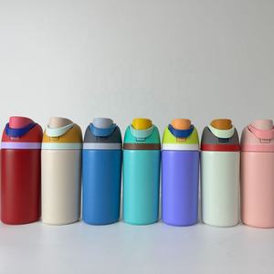 Gobelets isothermes personnalisés pour enfants, sans BPA, 12 oz et 16 oz, en acier inoxydable, avec couvercle à paille, pour l'école - Product Image 5
