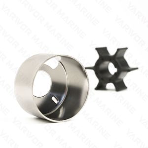 Boîtier de pompe à eau pour moteur hors-bord Yamaha 682-44322-41 en acier inoxydable, carter de pompe centrifuge, pièce marine - Product Image 3