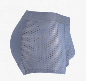 HAGO OEM Butt Pad <span class=keywords><strong>Sous</strong></span>-vêtements pour hommes Boxer pour hommes Natural Peach Hip Pad <span class=keywords><strong>Ski</strong></span> Hip Protector Mesh Men Padded Briefs - Product Image 2