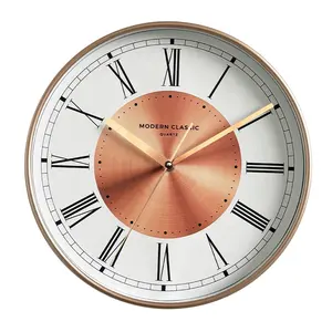 2024 orijinal tasarım İskandinav sanat plastik özel duvar saati oturma odası için sessiz yuvarlak lüks hediye ekleme saat toptan