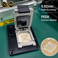Sistema de Prueba Manual Tipo Concha para Chips BGA, Soporte de Prueba para Semiconductores IC, Programación y Burn-in, Venta al por Mayor de Fábrica