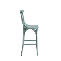 Retro Rustikale Multifunktion ale X-Back Hochstuhl Aluminium Esszimmer Barhocker für Küche Garten Wohnzimmer und Restaurant Verwendung
