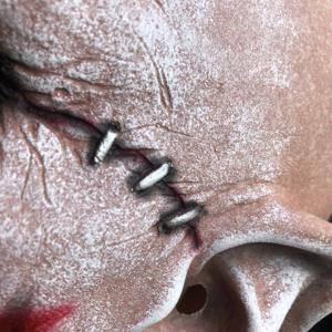 Máscara de Látex de <span class=keywords><strong>Zombie</strong></span> para Cosplay, Tamaño Real, <span class=keywords><strong>Realista</strong></span>, para Disfraces de Halloween, Fiesta de Terror, para Adultos - Product Image 3
