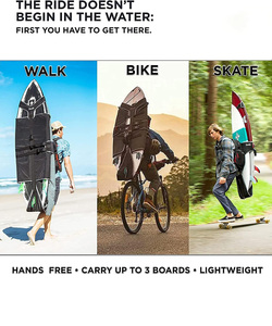 تصميم جديد حقيبة ظهر على لوح ركوب الأمواج متينة عالية الجودة قابلة للتعديل حقيبة ركوب الأمواج للخارج - Product Image 6