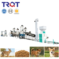 Extrudeuse professionnelle à double vis pour aliments humides pour poissons, pour la production de granulés de nourriture pour poissons à haute teneur en protéines et à affondement rapide
