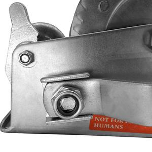 1BJY-HW-10B Pièces et accessoires de remorque neufs Capacité de 3000lbs Treuil à main avec courroie de 8M - Product Image 3