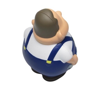 Tùy chỉnh chống căng thẳng phục hồi cao căng thẳng bóng tùy chỉnh PU bọt workman phim hoạt hình búp bê bóp đồ chơi dễ thương cho trẻ em Đồ chơi bóng - Product Image 6