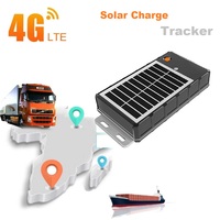 Traceur GPS GSM solaire TKSTAR S5 étanche 4G anti-démontage, bande globale, application Google Maps gratuite, plateforme PC, suivi de véhicules et d'animaux