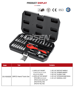 Thả Giả Mạo Thép Không Gỉ 99Pcs Một Mắt Hộp End Xe Cờ Lê Công Cụ Thiết Lập OEM Tự Động Sửa Chữa - Product Image 3