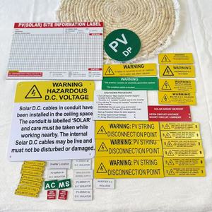 Kit adhesivo solar fotovoltaico resistente al agua duradero ABS personalizado - Product Image 3