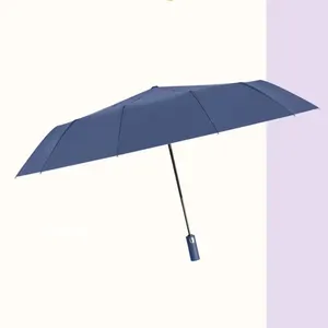 Hot bán Paraguas 3 gấp UV Umbrella với logo du lịch tự động ô dù cho mưa