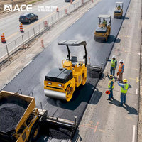 ACE ATX100 Mini-compacteur routier autoporté de 1 tonne pour la réparation d'asphalte en fosses étroites CE