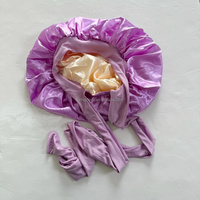 Bandeau en satin de soie élastique pour femmes pour le yoga, le spa, le maquillage et les soins capillaires - Option de logo personnalisé 36x36cm