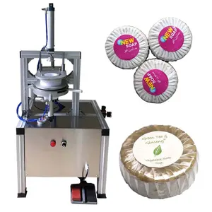 Automation Round Hotel Soap Pleat Packaging Wrap Machine Wrapping Packing Machine