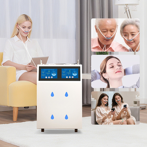 <strong>Medical</strong> Grade Clinic 6 Outlets 8400ml Big Flowrate Hydrogen Oxygen Breathing Machine Inhaler Machine Pure H2 &amp; O2 Generator - Product Image 3